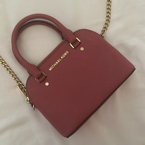 Michael Kors Top Handle/Crossbody Pink Purse !